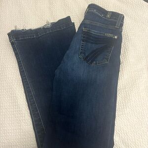 7 For All Mankind Tailorless Dojo Flare